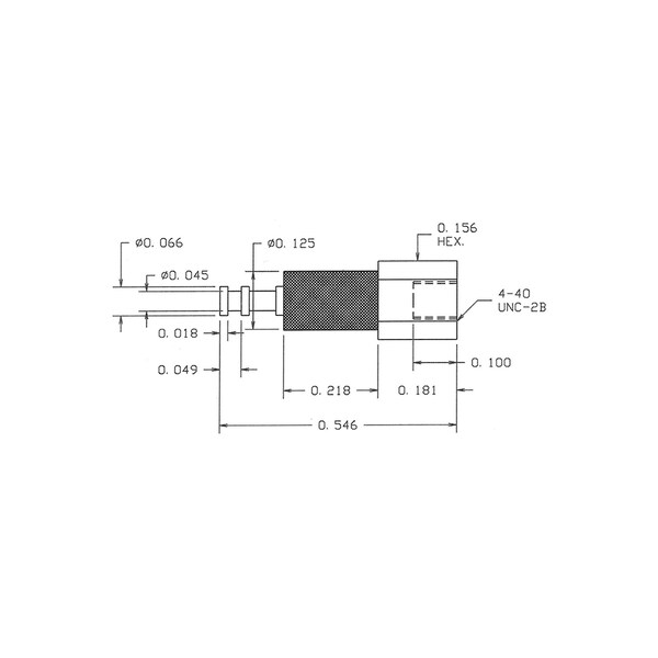 Concord Electronics COMM INS PTFE INS DBL TURRET TERM 0.547" L, W, 1125-42-0519-500 1125-42-0519